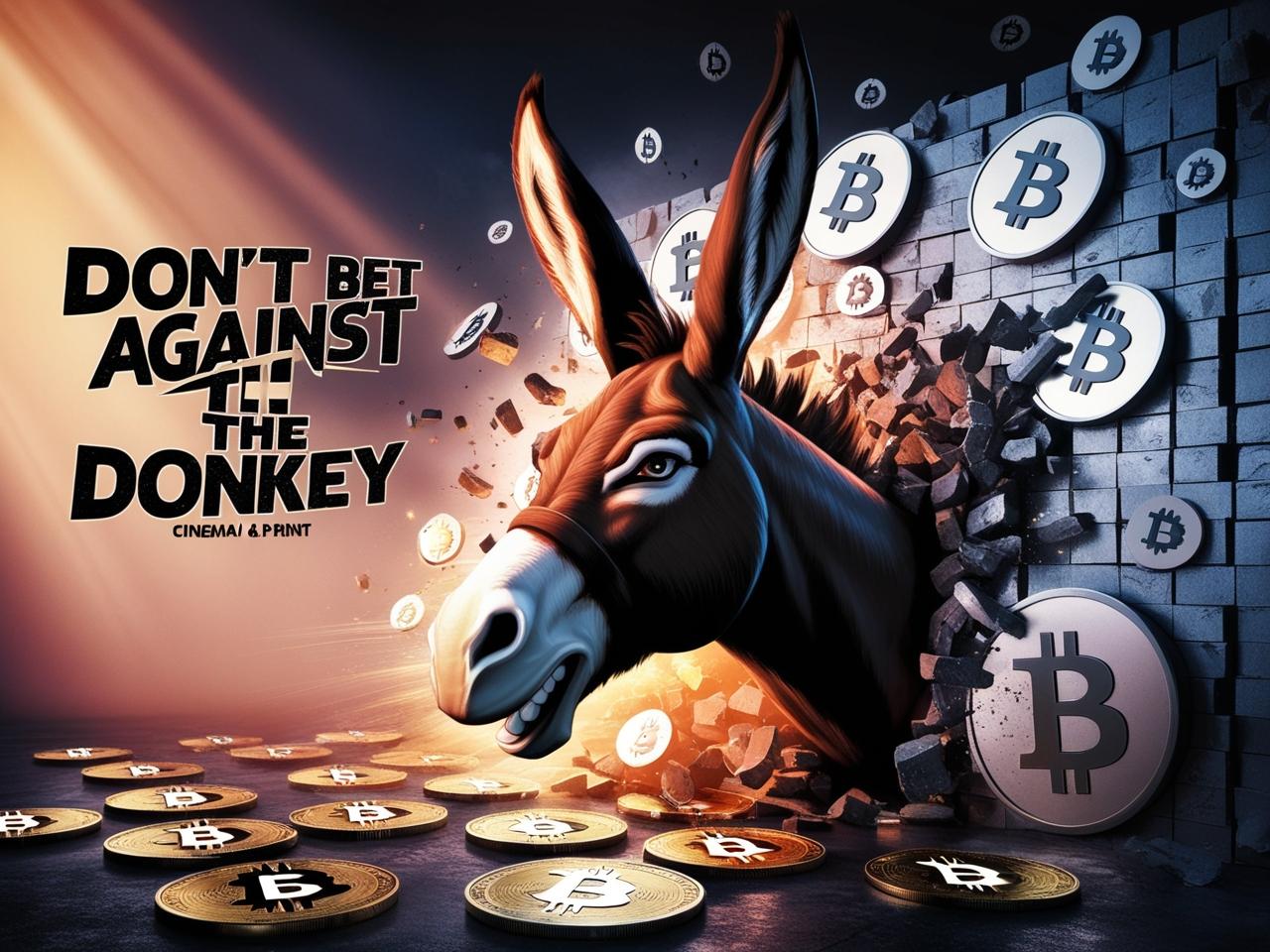 Don't Bet Against the Donkey — poster variant 4